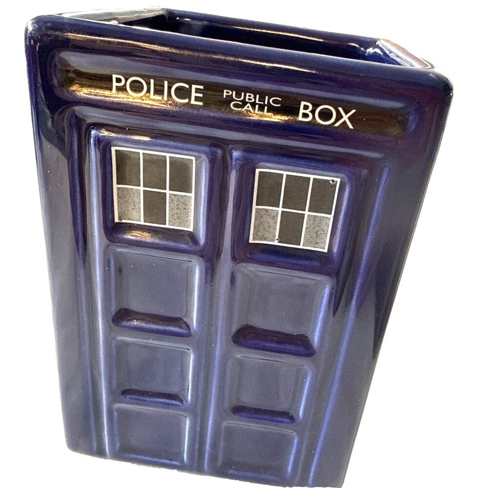 Doctor Who TARDIS 3D Ceramic Mug Zeon Police Box Collectible Cup Gift - Picture 2 of 6